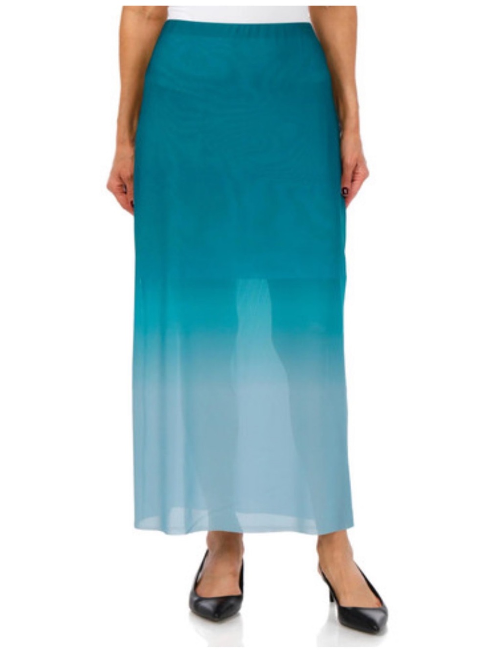 NWT Express Ombré Midi Skirt